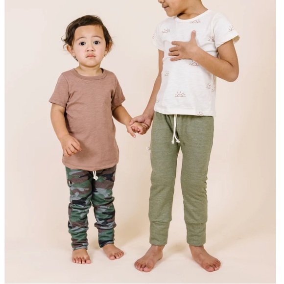 Childhoods Clothing Khaki Green Gusset Pant - Picture 2 of 4